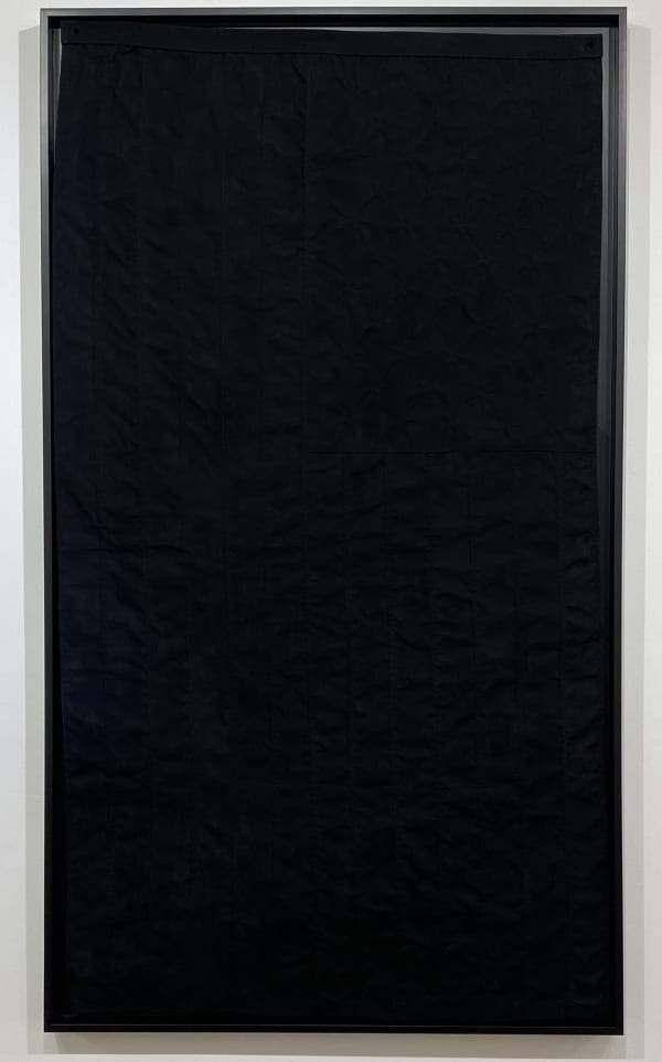 Brian Kenny, A Void (a.k.a. American Flag [black]), 2021