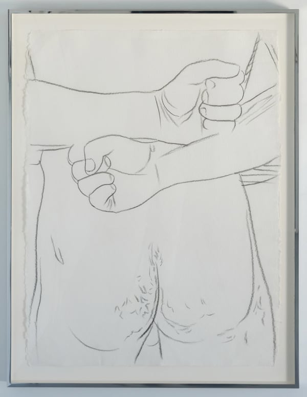 Andy Warhol, Nude Male Model, drawn circa 1977