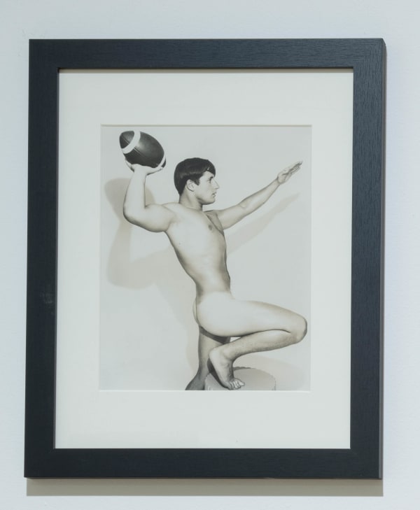 Dave Martin, Jim Carson, Football Player at William Penn College Iowa, 1967