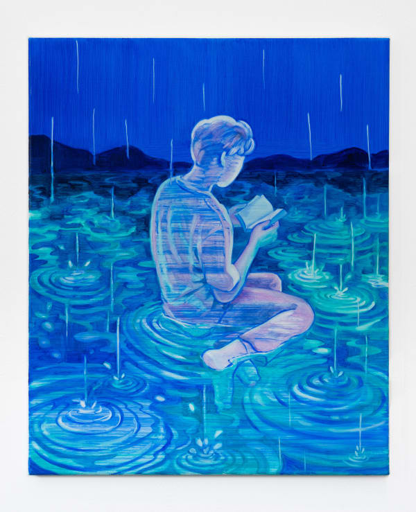 Jaeyeon Yoo The Reader, 2023 Oil on canvas 60.5 x 50 cm