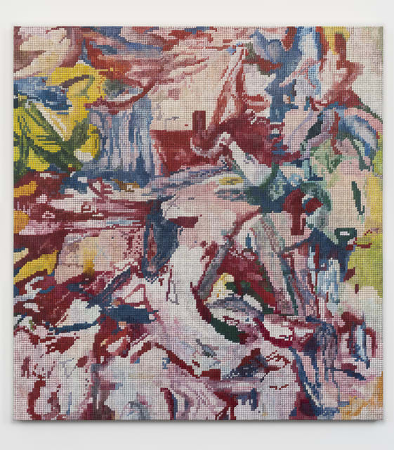 Christina Niederberger Untitled (after de Kooning), 2018 Oil on canvas 133 x 125 cm