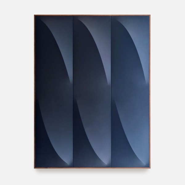 Charlie Oscar Patterson No. 9–8 Black, 2022 Oil on canvas 140 x 105 cm