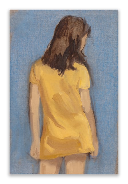 Gideon Rubin Yellow, 2021 Oil on linen 30 x 20 cm