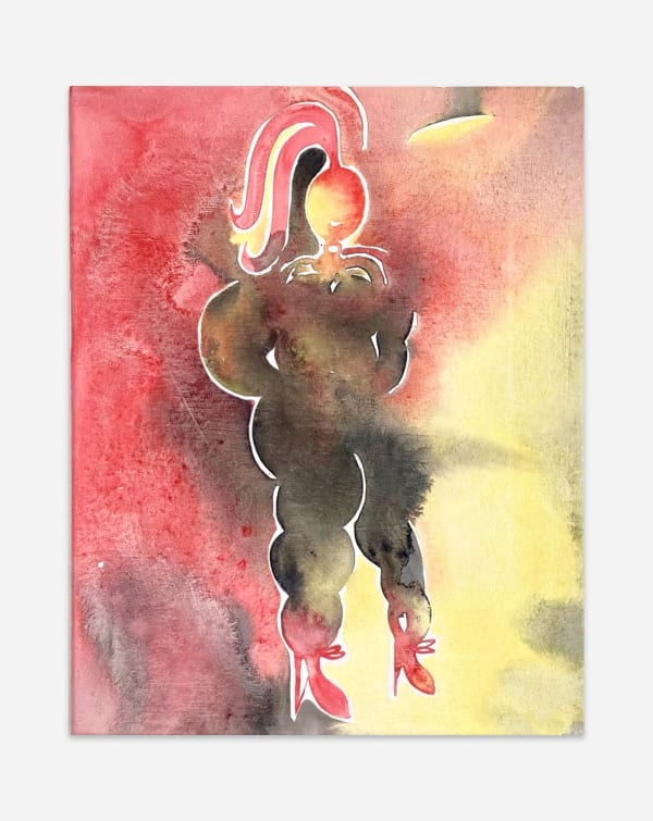 Susie Green Maitresse, 2023 Acrylic on canvas 50 x 40 cm