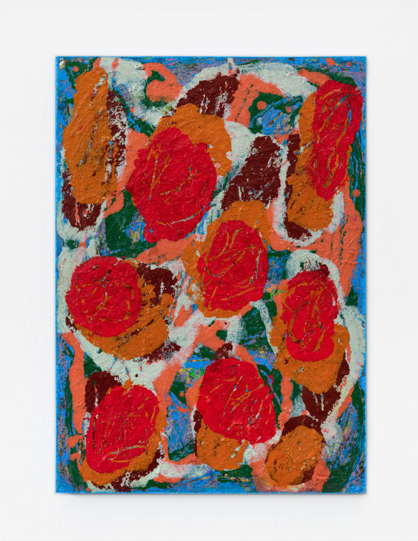 Paul Cole Look, that's my excuse. Take it or leave it, 2022 Oil on paper mounted on board 33.7 x 24.1 x 2.4 cm