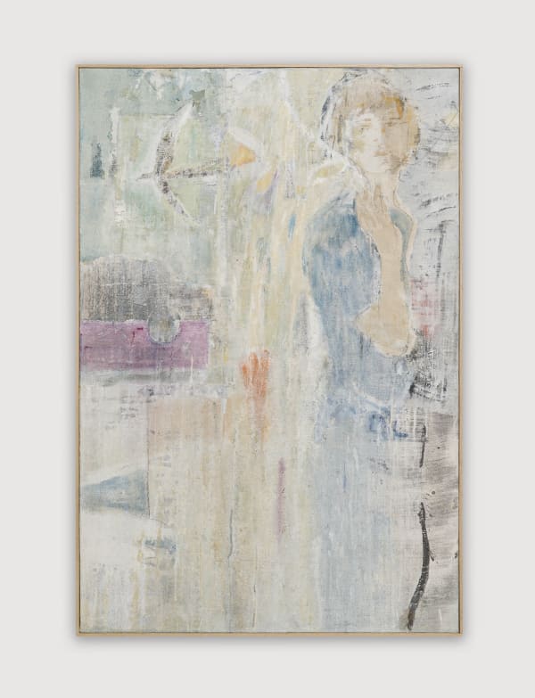 Nick Jensen McCarren Park, 2022 Oil and mixed media on linen 122 x 83 cm