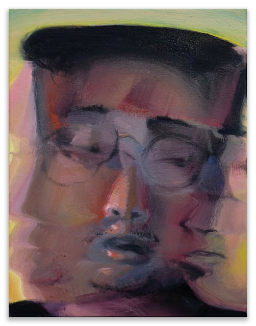 Alvin Ong Murmuration 3, 2020 Oil on canvas 26 x 20 cm