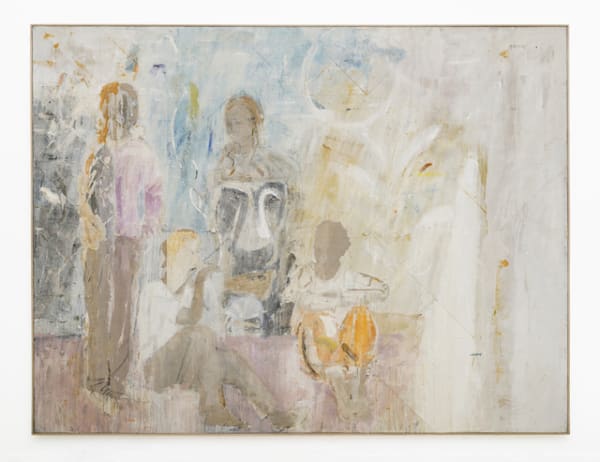 Nick Jensen Smoker, 2021 Oil and mixed media on linen 207 x 272 cm