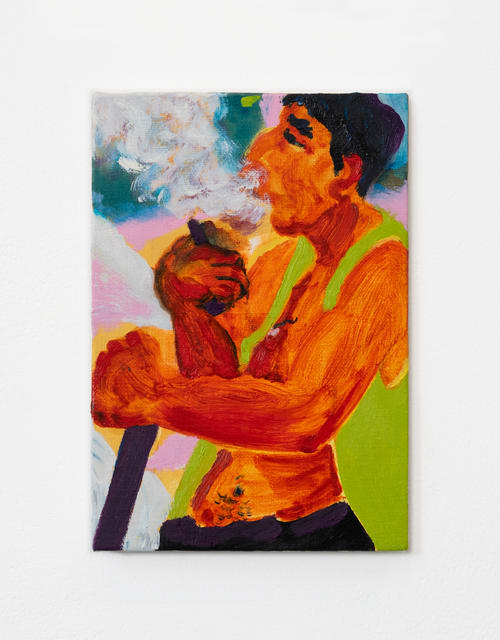 Anna Jung Seo Seasonal King, 2021 Oil on canvas 22.5 x 15.5 cm