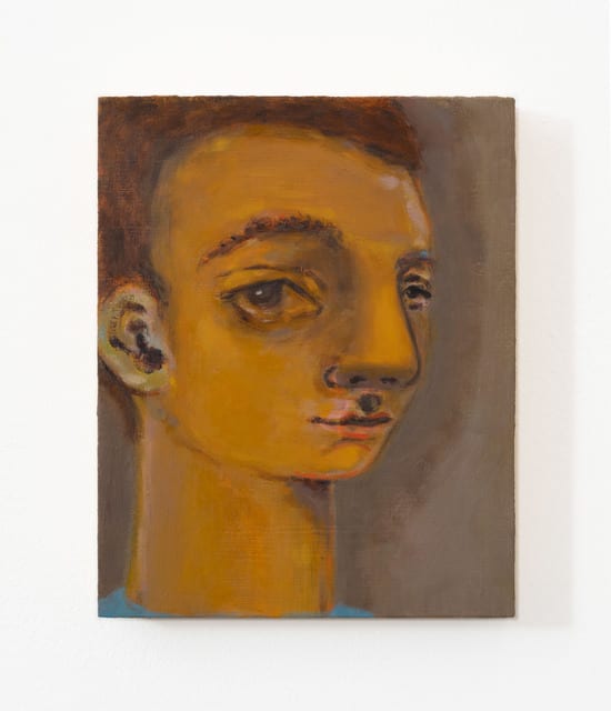 Aly Helyer Damian, 2021 Oil on panel 25.5 x 20.5 x 4 cm