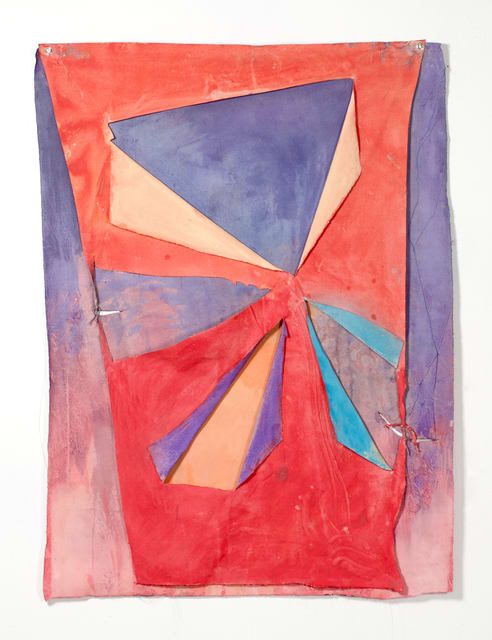 Shane Bradford Cult (Heavens Gate), 2018 Emulsion on canvas 178 x 134 cm