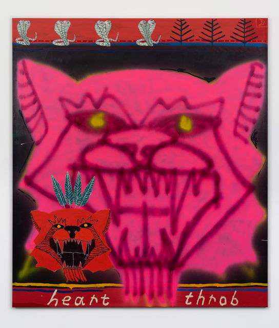 Jordan Kerwick Then There Was You, 2020 Oil, spray paint and acrylic on canvas 170 x 150 cm