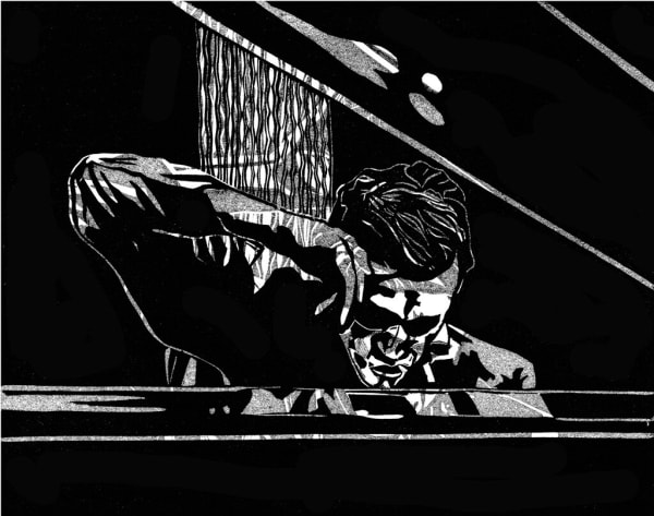 Stefan Berg, Glenn Gould at Piano, 2020