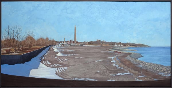 Stefan Berg, East Toronto From The Leslie Street Spit, 2022