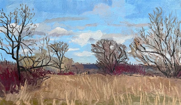Meadow, 2023 6 x 10.5 in. Stefan Berg Oil on panel