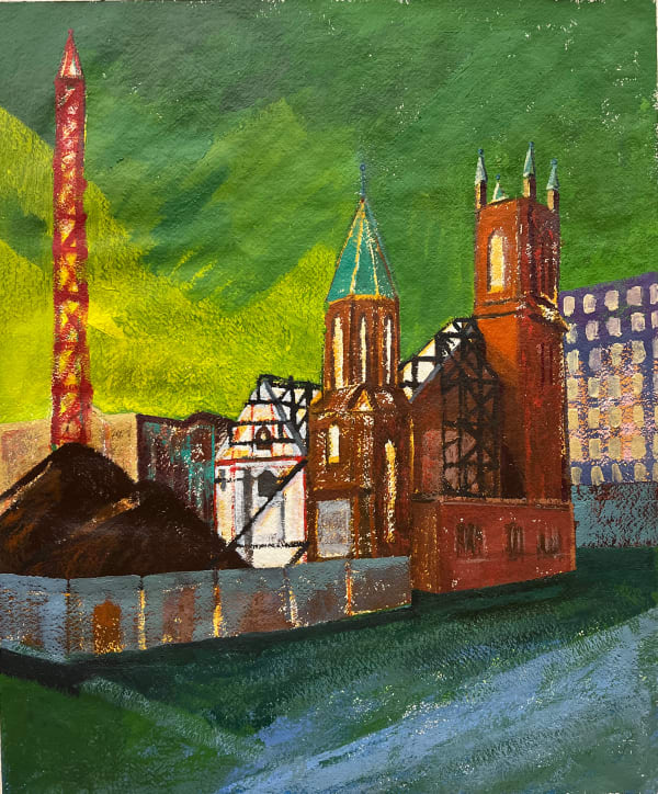 Stefan Berg, Building Site, Bloor and Spadina, 2024