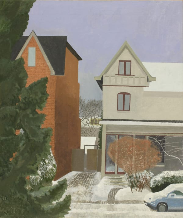 The Little Street, 2023 28 x 22 in. Stefan Berg Oil on canvas