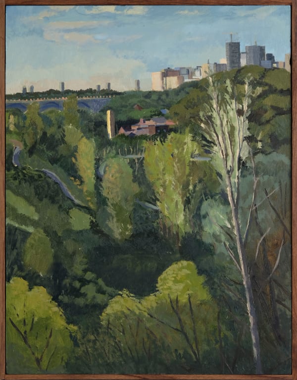 Study Of The Brickworks At Sunrise, 2022 15 x 12 in. Stefan Berg Oil on Panel