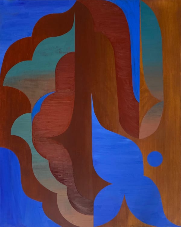 Anahita Akhavan, ثلث (Thuluth), 2024