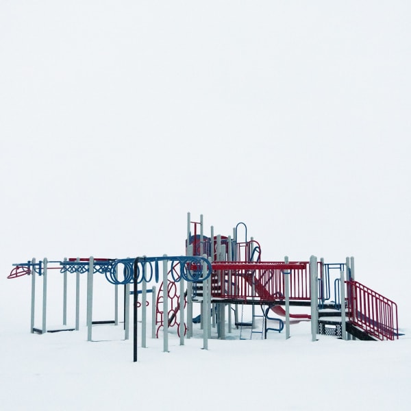 Jake Kimble, Playing with the ground and the lake, 2023