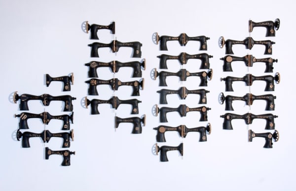 Badanna Zack, A Collection of Sewing Machines, 2018