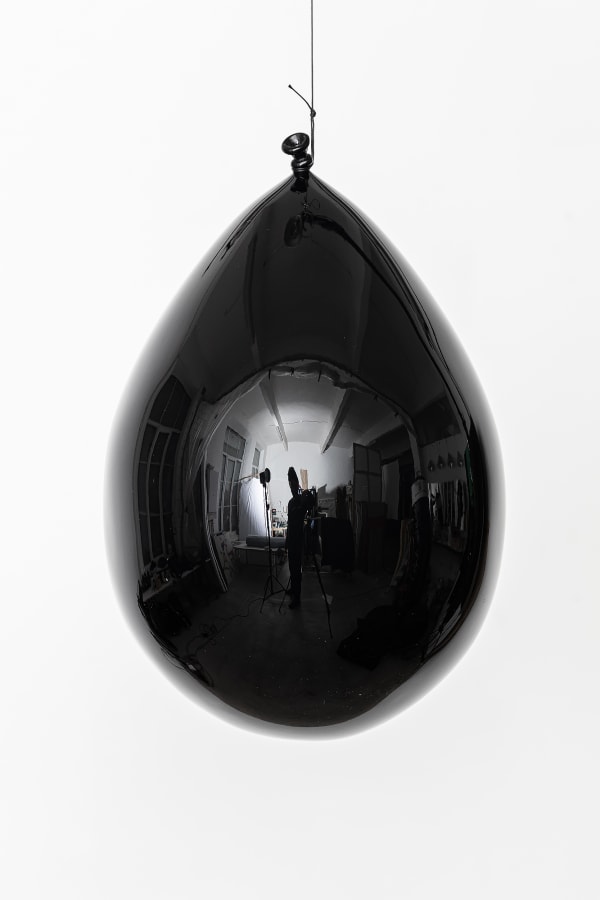 Hand made black balloons 1