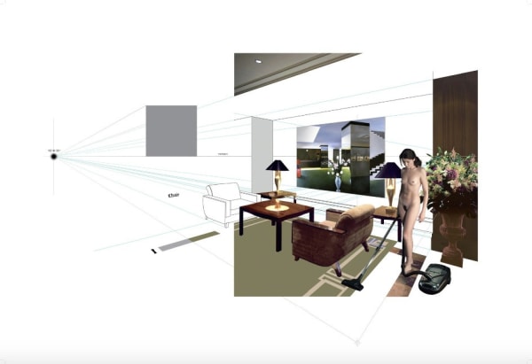 Richard Hamilton, Chiara & Chair, 2004