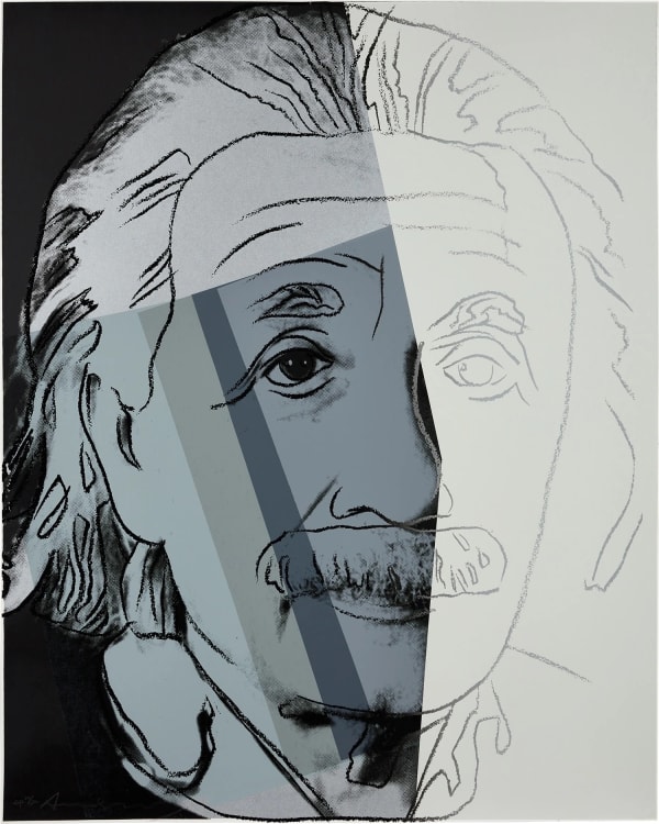 Andy Warhol, Albert Einstein, from Ten Portraits of Jews of the Twentieth Century (F. & S. 229), 1980