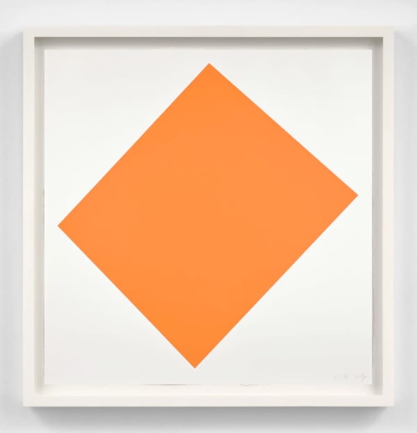 Ellsworth Kelly, Orange, 2001