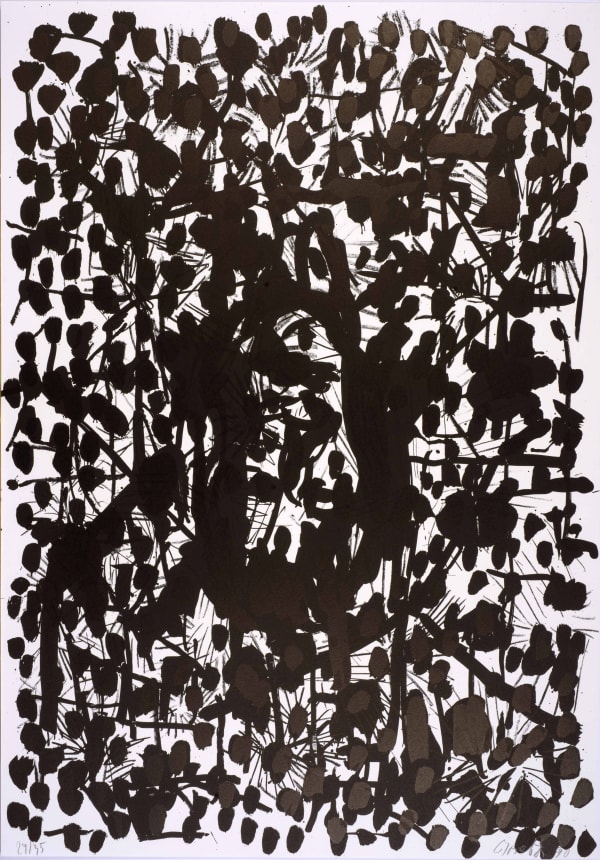 Georg Baselitz, Suite 45: Plate XII, 1990