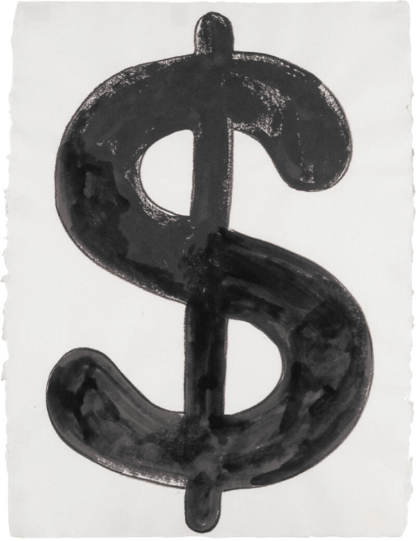 Andy Warhol, Dollar Sign, 1981