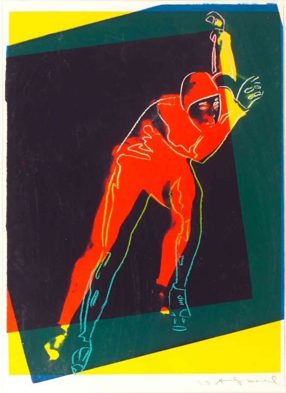 Andy Warhol, Speed Skater, 1983