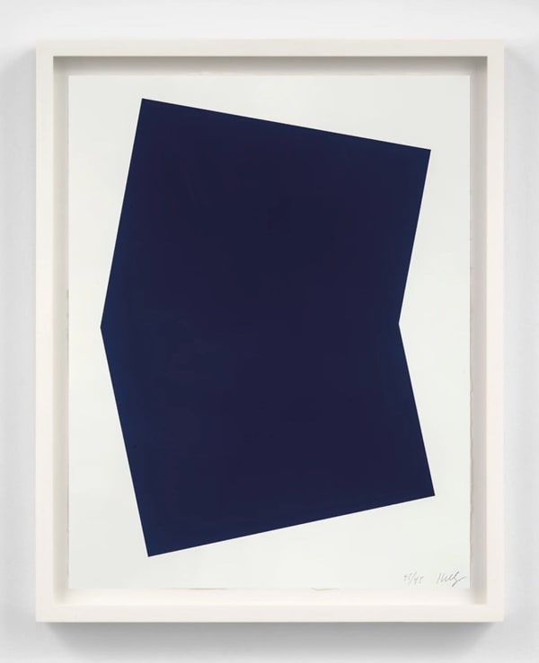 Ellsworth Kelly, Dark Blue, 2001