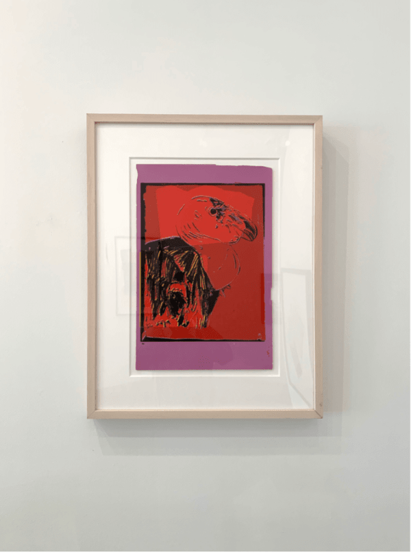 Andy Warhol, California Condor from Vanishing Animals, 1986