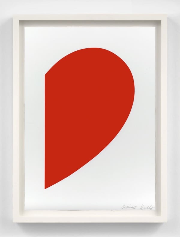 Ellsworth Kelly, Small Red Curve, 2012