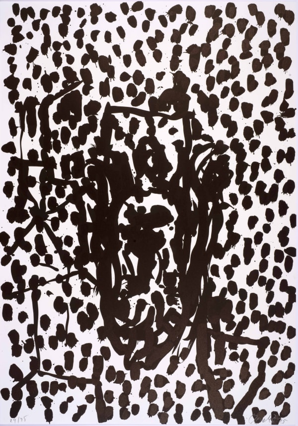 Georg Baselitz, Suite 45: Plate V, 1990