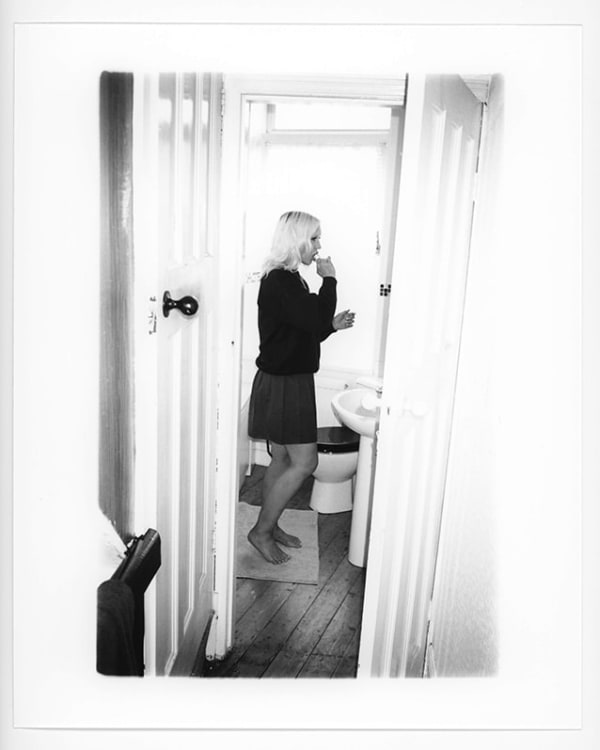 Broth Tarn (Sean O’Connell), Emilie brushing her teeth, Barnsley, 2023