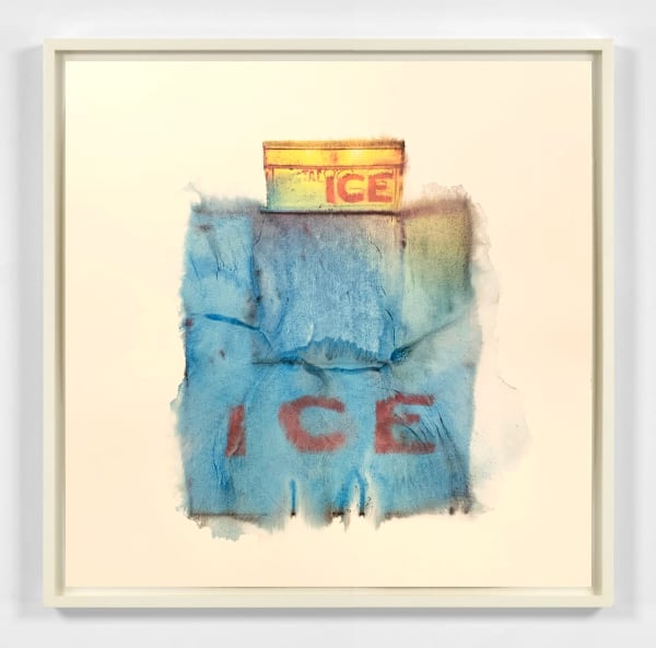 Ali Eckert, Fading Icons – Ice, 2023