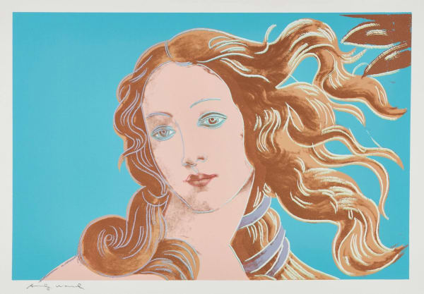 Andy Warhol, Details of a Renaissance Painting (Sandro Botticelli Birth of Venus, 1482) (F. & S. II.319), 1984