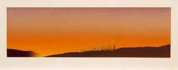 Ed Ruscha, Hollywood (Engberg 7), 1969