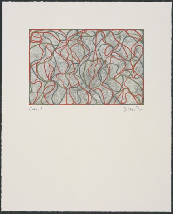 Brice Marden, Distant Muses, 2000