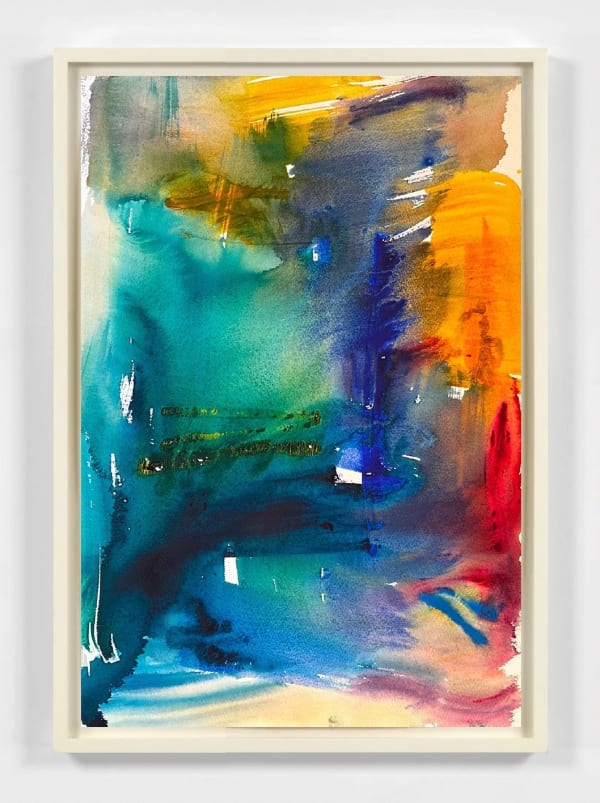 Francine Tint, Watercolors. Dancing Soul. VII, 2021