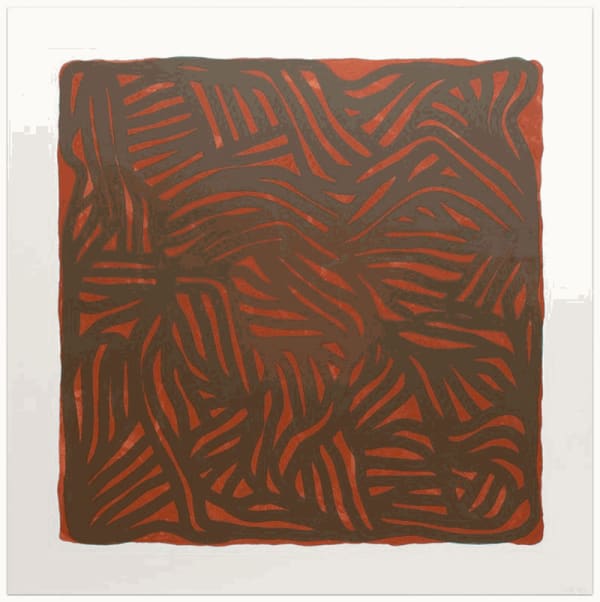 Sol LeWitt, Untitled (Brown), 2004