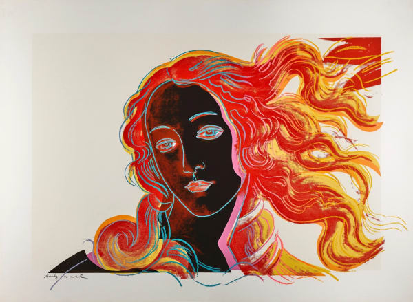 Andy Warhol, Details Of Renaissance Paintings (Sandro Botticelli, Birth Of Venus, 1482) (F. & S. II.318), 1984