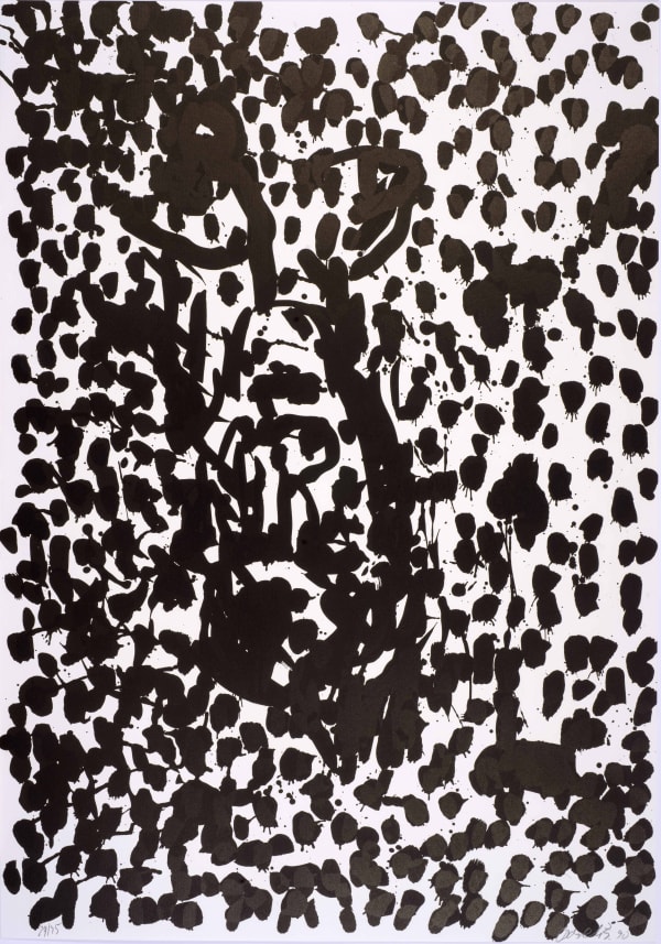 Georg Baselitz, Suite 45: Plate I, 1990