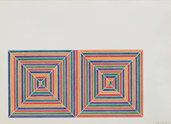 Frank Stella, Fortín de las Flores, from Jasper's Dilemma, 1973