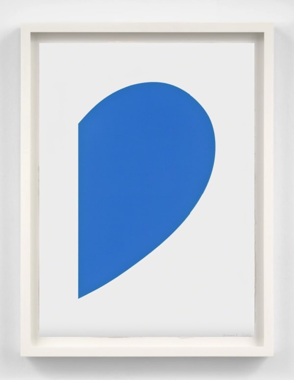 Ellsworth Kelly, Blue Curve, 2013