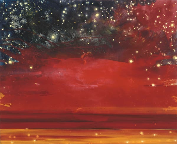Bernd Zimmer, Mittsommer, Rot, 2003/2005