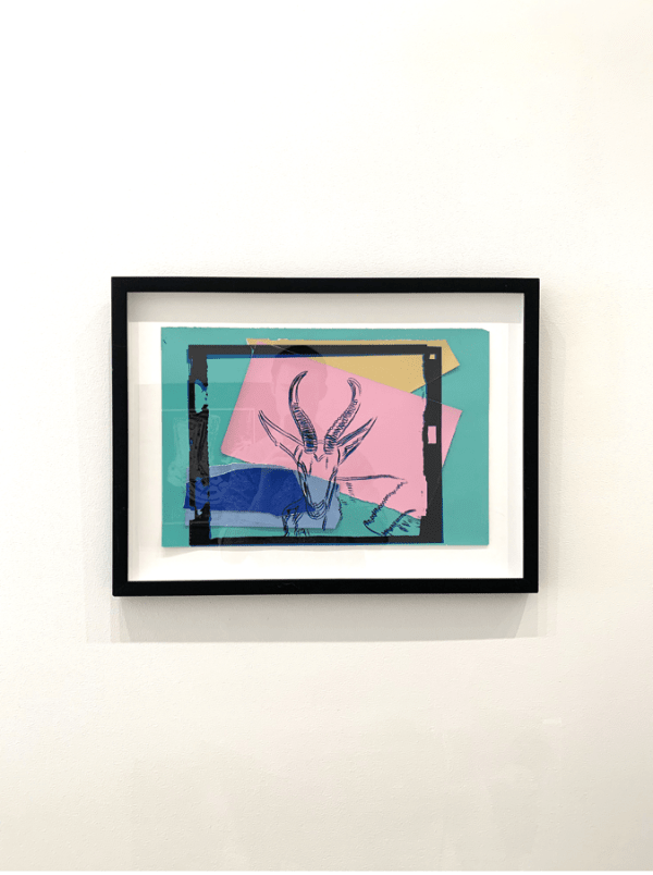 Andy Warhol, Soemmerring's Gazelle from Vanishing Animals, 1986