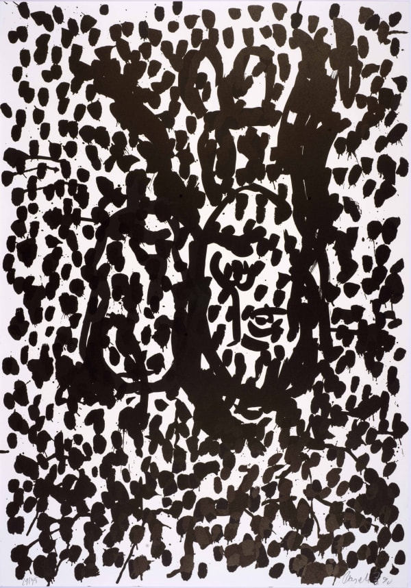 Georg Baselitz, Suite 45: Plate III, 1990